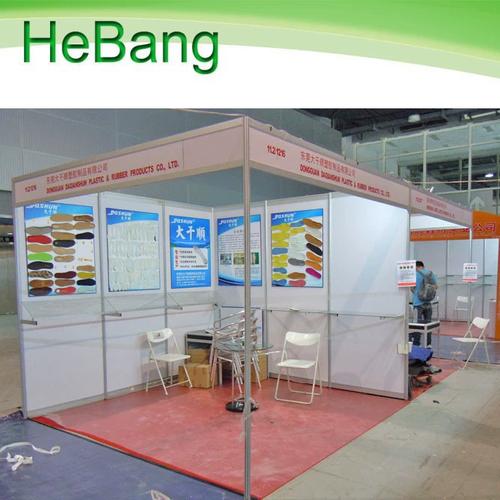 专业会展解决方案 铝合金标摊展架与标准展位服务全解析